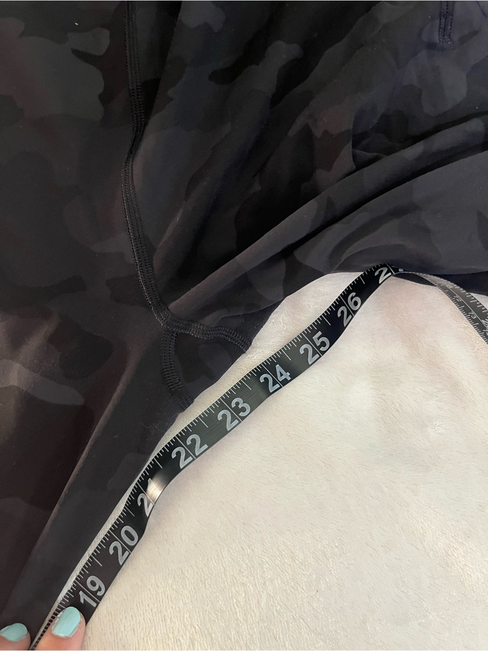 Black Camo Lululemon Leggings - Picture 4 of 5